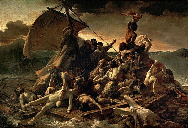 "The Raft of the Medusa" Painting by Théodore Géricault