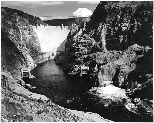 Photograph of the Hoover Dam