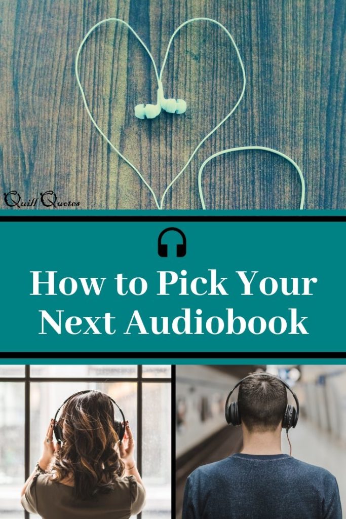 How to Pick Your Next Audiobook