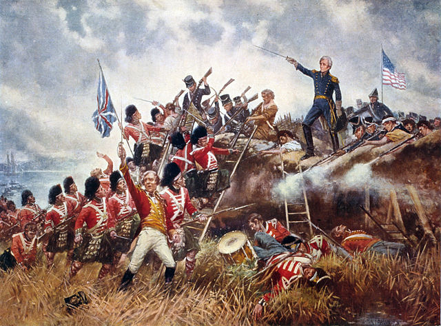 "The Battle of New Orleans" painting by Edward Percy Moran