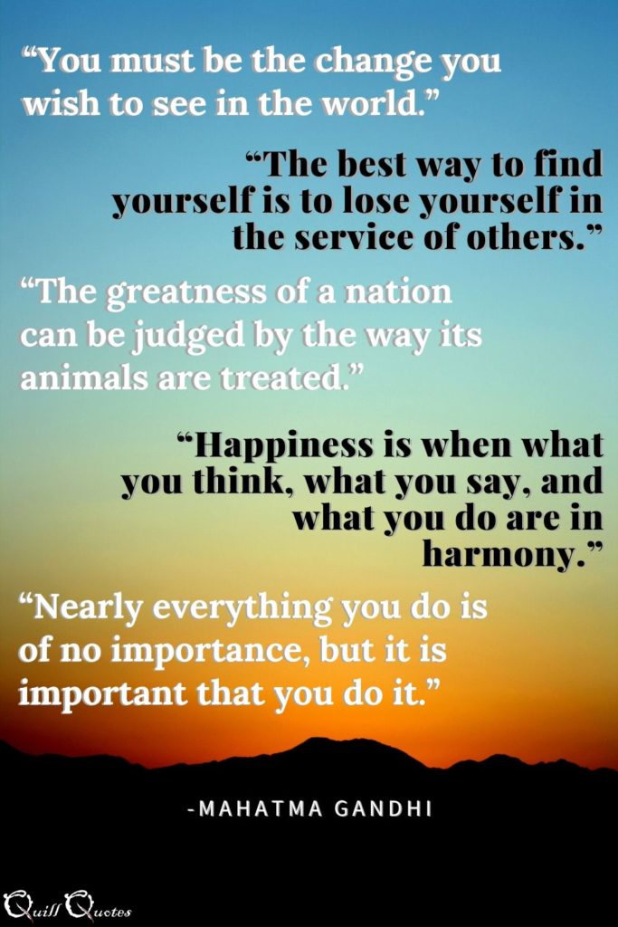 Mahatma Gandhi Quotes