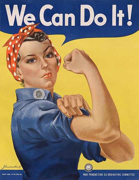 "We Can Do It!" WWII Poster