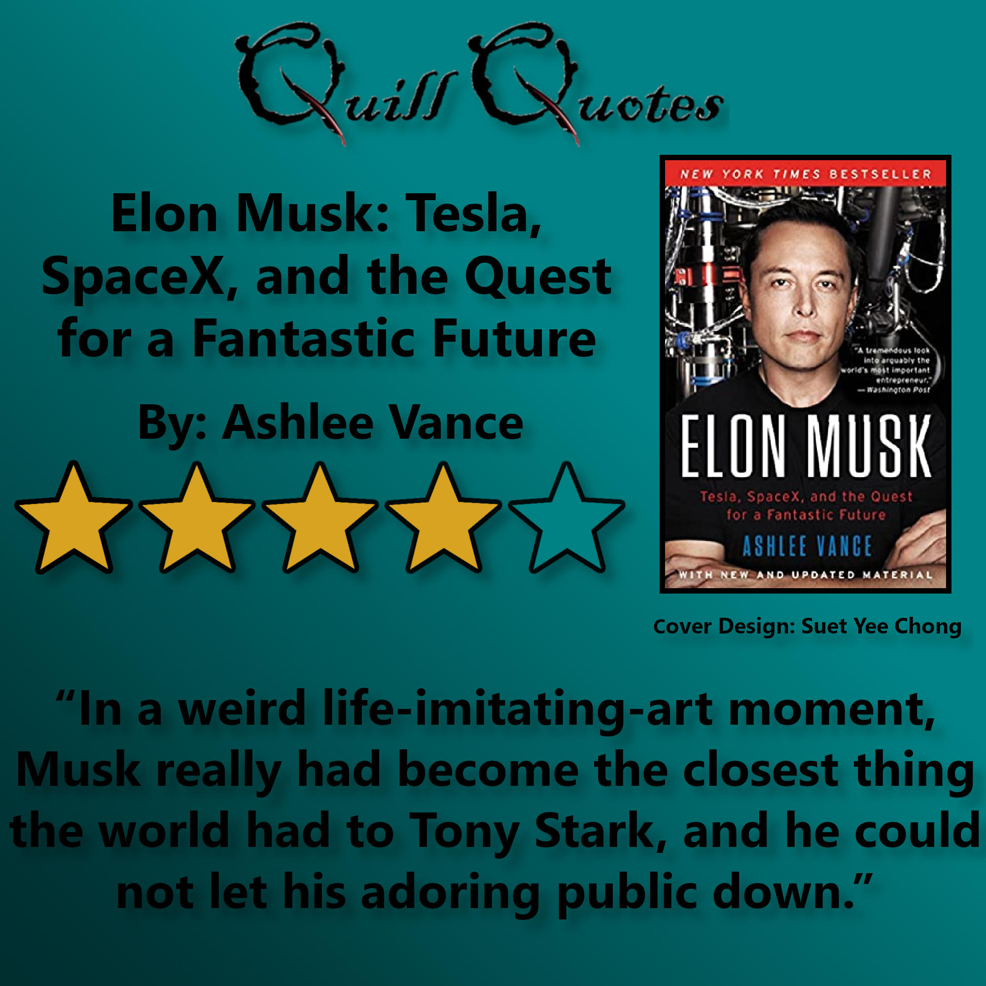 Elon Musk: Tesla, SpaceX, and the Quest for a Fantastic Future