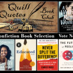 Quill Quotes Book Club Nonfiction Book Selection Vote