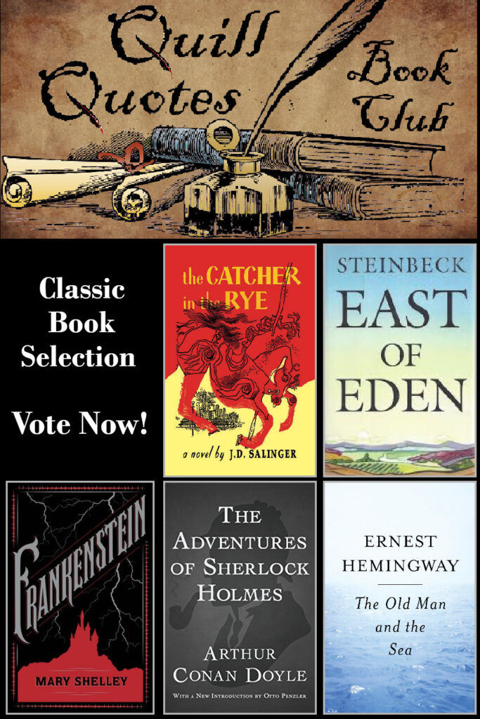 Quill Quotes Book Classic Book Selection Vote