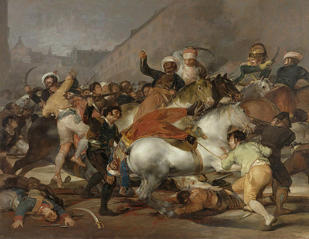"The Second of May 1808" painting by Francisco Goya