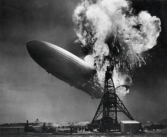 Photo of Hindenburg Disaster