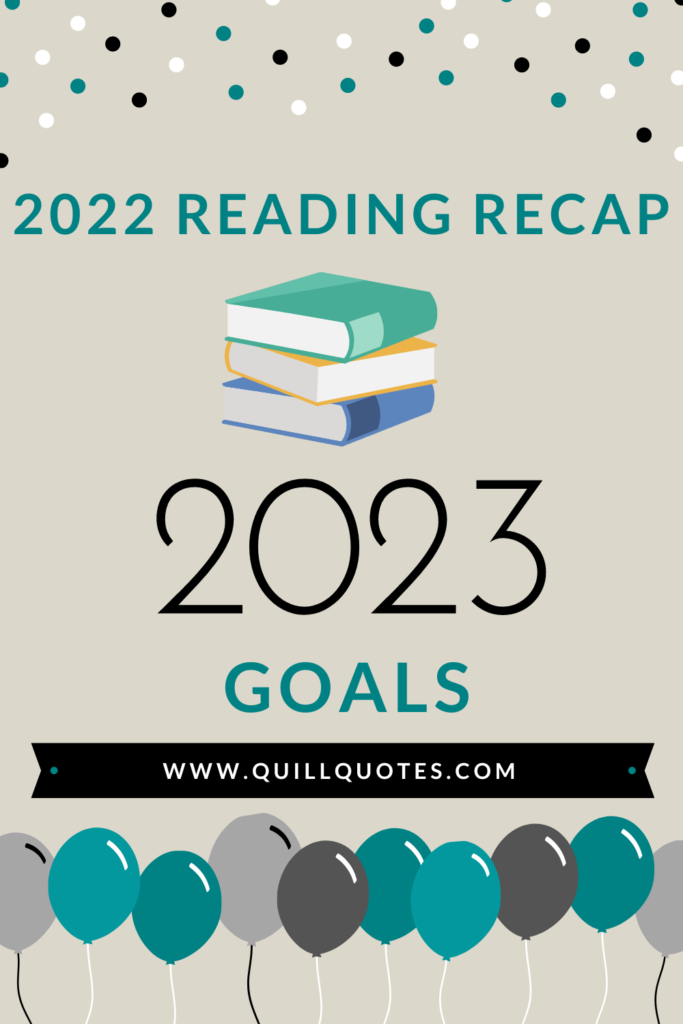 2022 Reading Recap and 2023 Goals